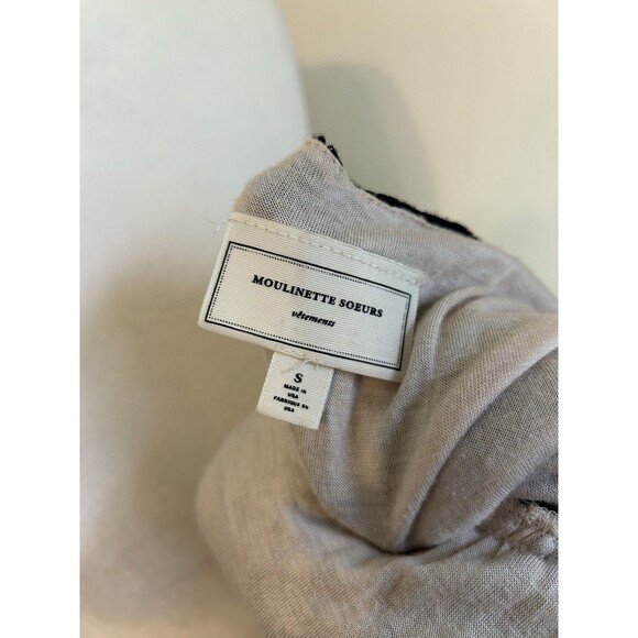 Anthropologie S Black Lace Dress Whimsigoth Fairy Victorian Mini Rockabilly Goth - Picture 5 of 5